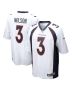 Men’s Denver Broncos Russell Wilson White Game Jersey