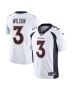 Men’s Denver Broncos Russell Wilson White Vapor Untouchable Limited Jersey