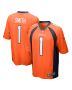 Men’s Denver Broncos Tremon Smith Orange Game Jersey
