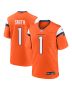 Men’s Denver Broncos Tremon Smith Orange Team Game Jersey