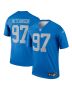 Men’s Detroit Lions Aidan Hutchinson Blue Alternate Legend Player Performance Top