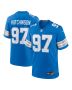 Men’s Detroit Lions Aidan Hutchinson Blue Game Jersey