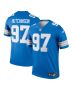 Men’s Detroit Lions Aidan Hutchinson Blue Team Legend Player Performance Top
