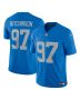 Men’s Detroit Lions Aidan Hutchinson Blue Vapor F.U.S.E. Alternate Limited Jersey