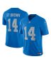 Men’s Detroit Lions Amon-Ra St. Brown Blue Vapor F.U.S.E. Alternate Limited Jersey