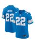 Men’s Detroit Lions Bobby Layne Blue Retired Player Game Jersey