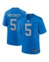 Men’s Detroit Lions David Montgomery Blue Alternate Game Jersey