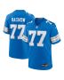 Men’s Detroit Lions Frank Ragnow Blue Team Game Jersey