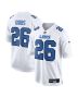 Men’s Detroit Lions Jahmyr Gibbs White Tundra Fashion Game Jersey