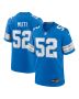 Men’s Detroit Lions Netane Muti Blue Game Jersey