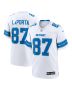 Men’s Detroit Lions Sam LaPorta White White Game Jersey