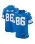 Men’s Detroit Lions Sean McKeon Blue Game Jersey