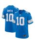 Men’s Detroit Lions Tre’Quan Smith Blue Game Jersey