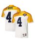 Men’s Green Bay Packers 1994 Brett Favre Mitchell & Ness White Throwback Retired Player Jersey