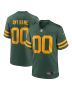 Men’s Green Bay Packers Green Alternate Custom Jersey