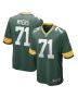 Men’s Green Bay Packers Josh Myers Green Game Jersey