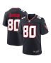 Men’s Houston Texans Andre Johnson Navy Team Retired Player Game Jersey