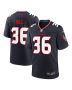 Men’s Houston Texans Brandon Hill Navy Team Game Jersey