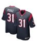 Men’s Houston Texans Dameon Pierce Navy Game Player Jersey