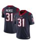 Men’s Houston Texans Dameon Pierce Navy Vapor F.U.S.E. Limited Jersey