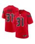 Men’s Houston Texans Dameon Pierce Red Alternate Game Jersey