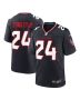 Men’s Houston Texans Derek Stingley Jr. Navy Game Jersey