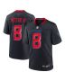 Men’s Houston Texans John Metchie III Navy 2nd Alternate Game Jersey