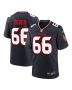 Men’s Houston Texans Kilian Zierer Navy Team Game Jersey