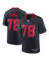 Men’s Houston Texans Laremy Tunsil Navy 2nd Alternate Game Jersey