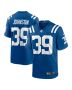 Men’s Indianapolis Colts Alex Johnson Royal Team Game Jersey