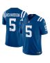 Men’s Indianapolis Colts Anthony Richardson Royal Vapor F.U.S.E. Limited Jersey