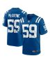 Men’s Indianapolis Colts Cameron McGrone Royal Team Game Jersey