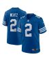 Men’s Indianapolis Colts Carson Wentz Royal Alternate Game Jersey