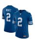 Men’s Indianapolis Colts Carson Wentz Royal Alternate Vapor Limited Jersey
