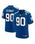 Men’s Indianapolis Colts Grover Stewart Royal Indiana Nights Alternate Game Jersey