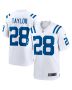 Men’s Indianapolis Colts Jonathan Taylor White Game Jersey