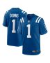 Men’s Indianapolis Colts Josh Downs Royal Team Game Jersey