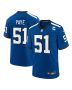 Men’s Indianapolis Colts Kwity Paye Royal Indiana Nights Alternate Game Jersey