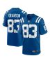 Men’s Indianapolis Colts Kylen Granson Royal Game Jersey
