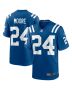 Men’s Indianapolis Colts Lenny Moore Royal Game Retired Player Jersey