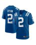 Men’s Indianapolis Colts Matt Ryan Royal Game Jersey