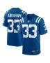 Men’s Indianapolis Colts Micah Abraham Royal Game Jersey