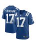 Men’s Indianapolis Colts Mike Strachan Royal Game Jersey