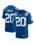 Men’s Indianapolis Colts Nick Cross Royal Player Game Jersey
