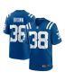 Men’s Indianapolis Colts Pharaoh Brown Royal Game Player Jersey