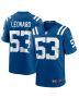 Men’s Indianapolis Colts Shaquille Leonard Royal Game Jersey