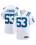 Men’s Indianapolis Colts Shaquille Leonard White Game Player Jersey