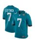 Men’s Jacksonville Jaguars Byron Leftwich Teal Retired Player Game Jersey