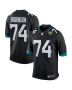 Men’s Jacksonville Jaguars Cam Robinson Black Game Jersey