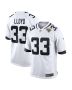 Men’s Jacksonville Jaguars Devin Lloyd White Away Game Player Jersey